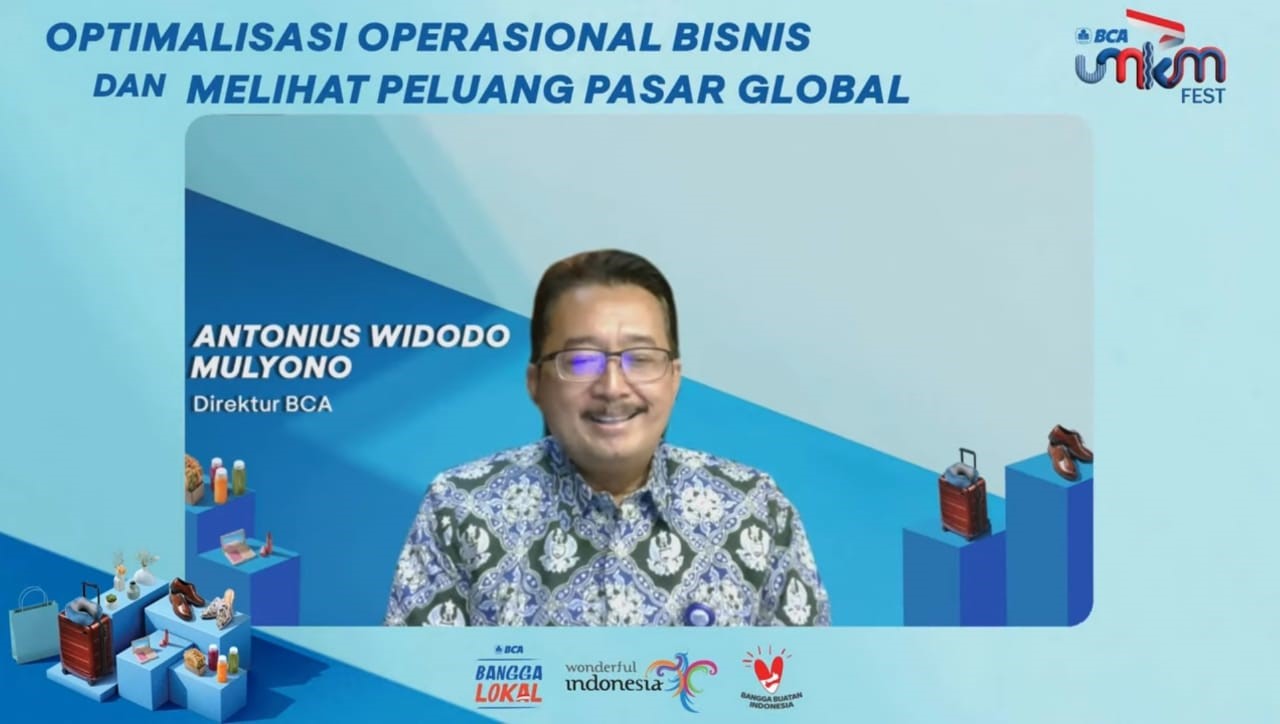 BCA Gelar Webinar Optimalisasi Operasional Bisnis dan Melihat Peluang Pasar Global