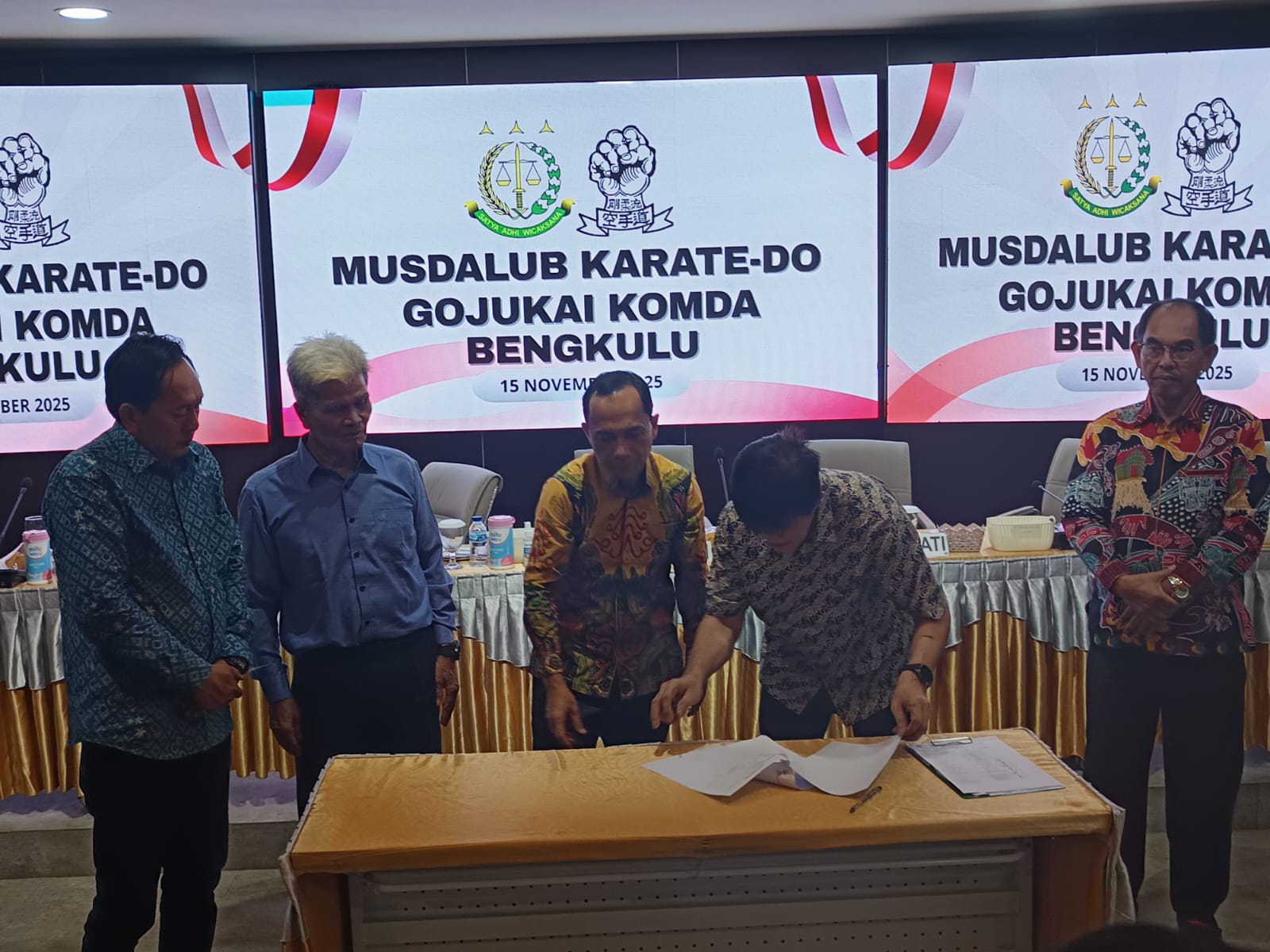 Kajati Victor Antonius Pimpin Gojukai Bengkulu, Dorong Kebangkitan Prestasi dan Pembinaan Atlet Muda