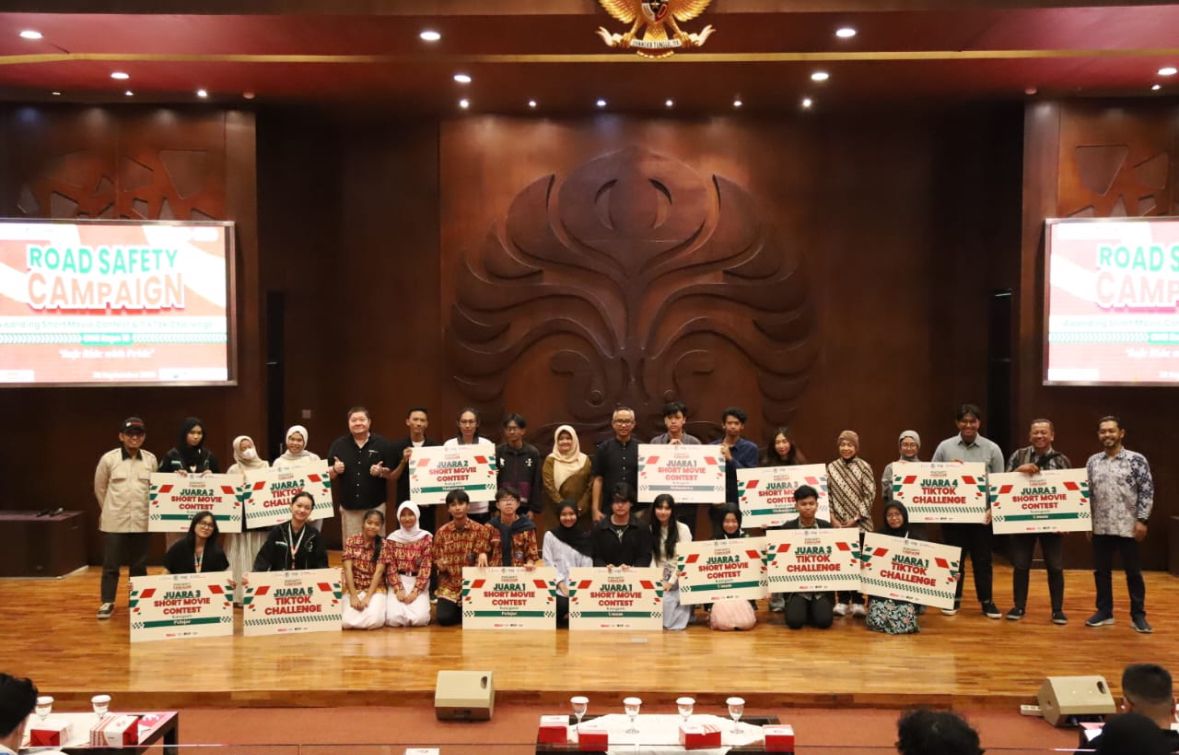 Mahasiswa Unjuk Prestasi, Ini Jawara Film Pendek Keselamatan Berkendara Dari Yayasan AHM 