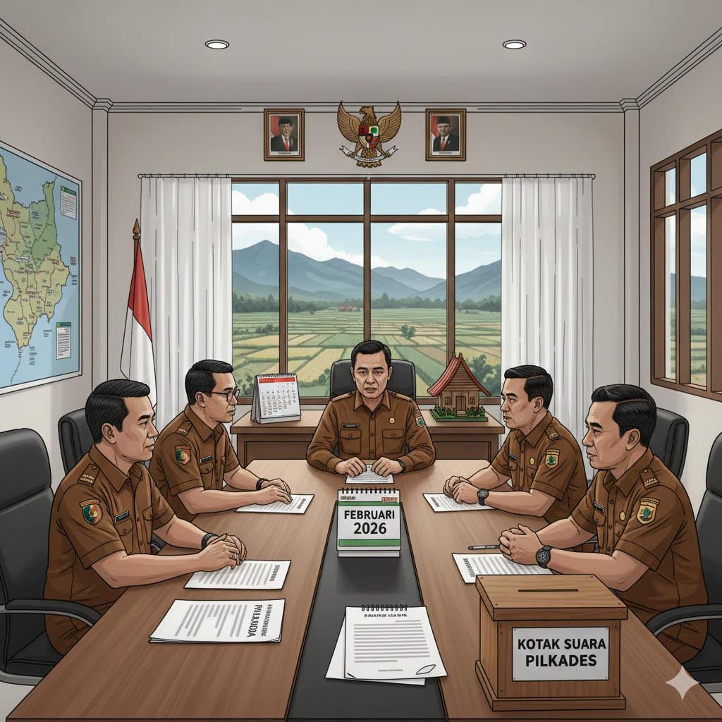 Pilkades Serentak 78 Desa di Lebong Segera Digelar, Anggaran Rp3,5 Miliar Siap