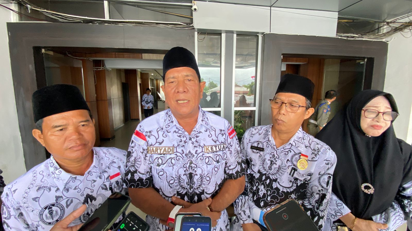 PGRI Prov Bengkulu Sampaikan Sejumlah Usulan ke Gubernur Terkait Dunia Pendidikan dan Profesi Guru