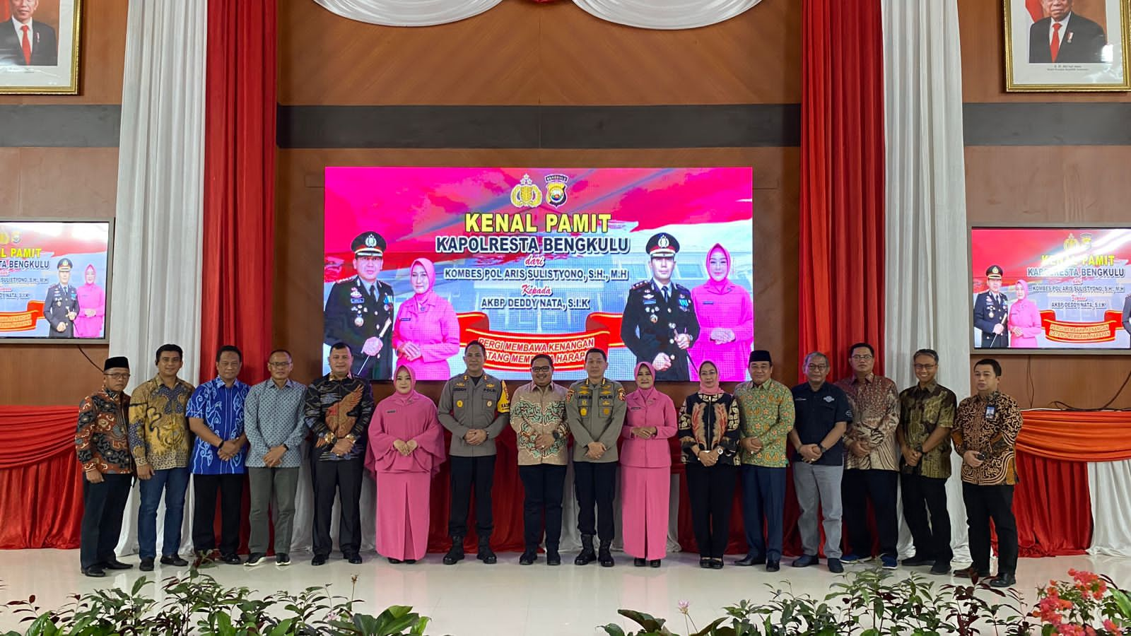 Kenal Pamit Kapolresta Bengkulu Penuh Haru, Ini Kesan KBP Aris Selama di Bengkulu 