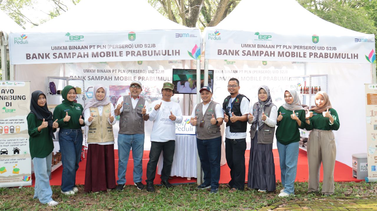 Bank Sampah Prabumulih Binaan PLN UID S2JB Jadi Salah Satu Bank Sampah Terbaik di Indonesia