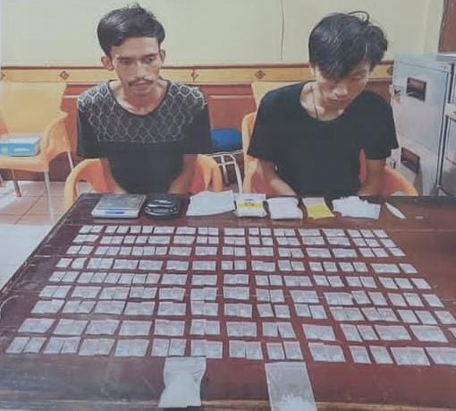 Polda Bengkulu Tangkap Pengedar Narkoba Bersama Ratusan Paket Sabu, Tersangka Warga Rejang Lebong