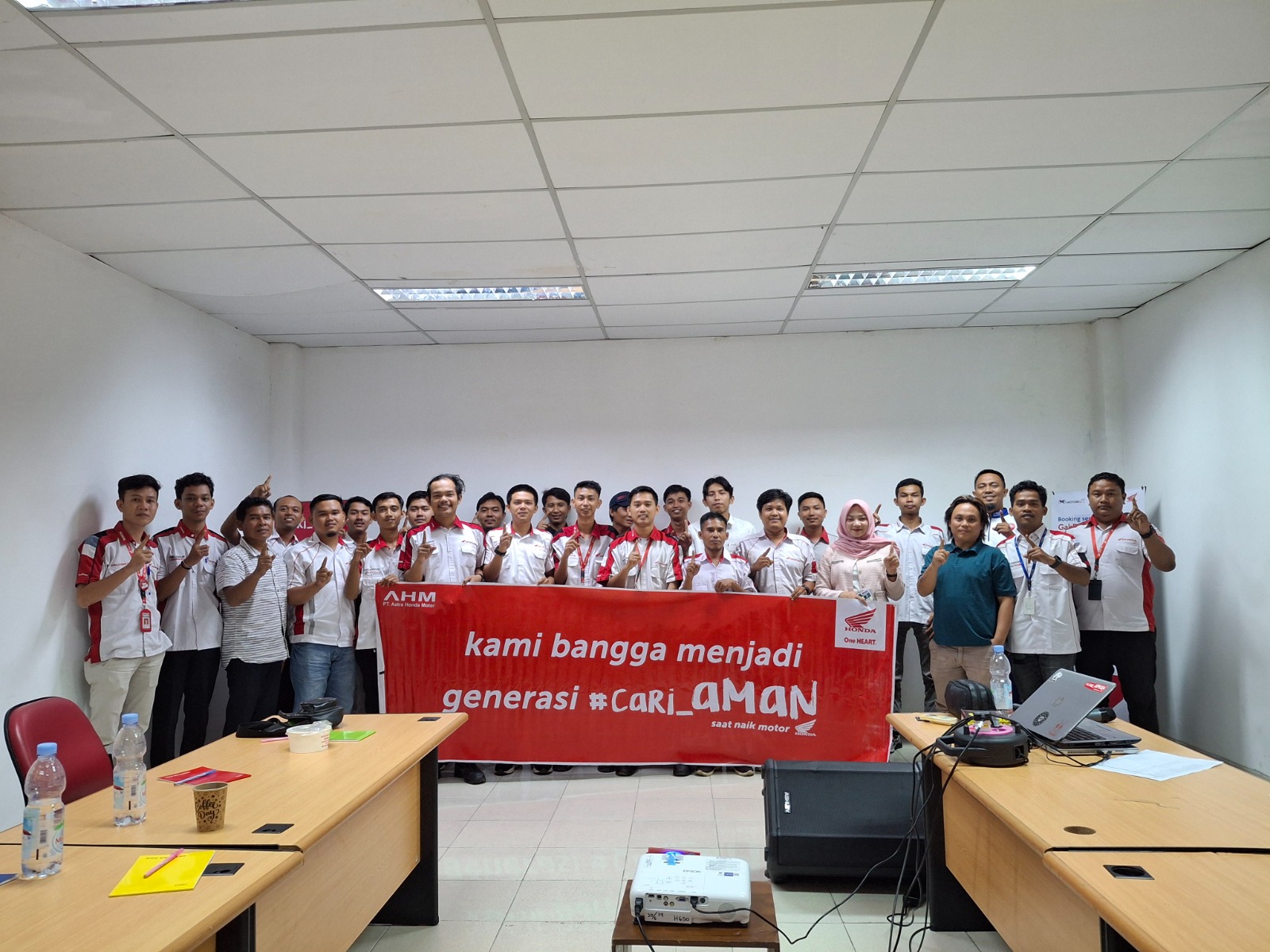 Astra Motor Bengkulu Gelar Edukasi Safety Riding untuk Jaringan AHASS, Tekankan Pentingnya #Cari_Aman