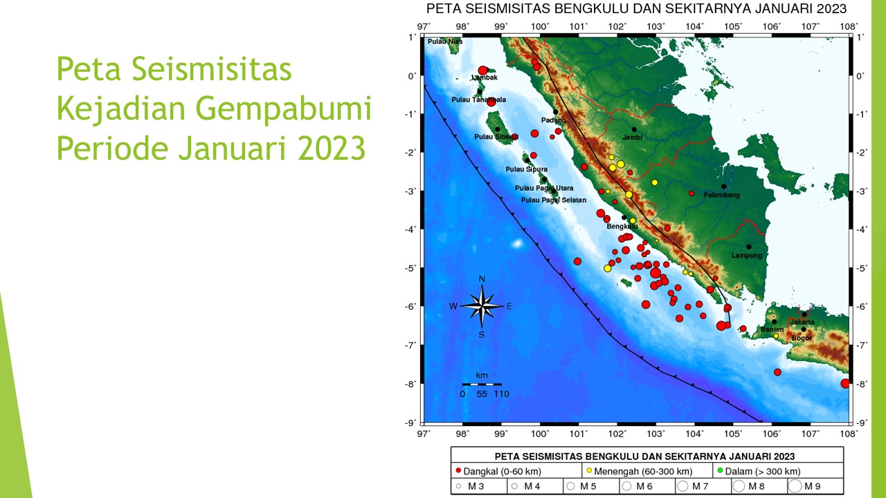 Bengkulu Diguncang Gempa 78 Kali Selama Januari 2023, Ini yang Terbesar
