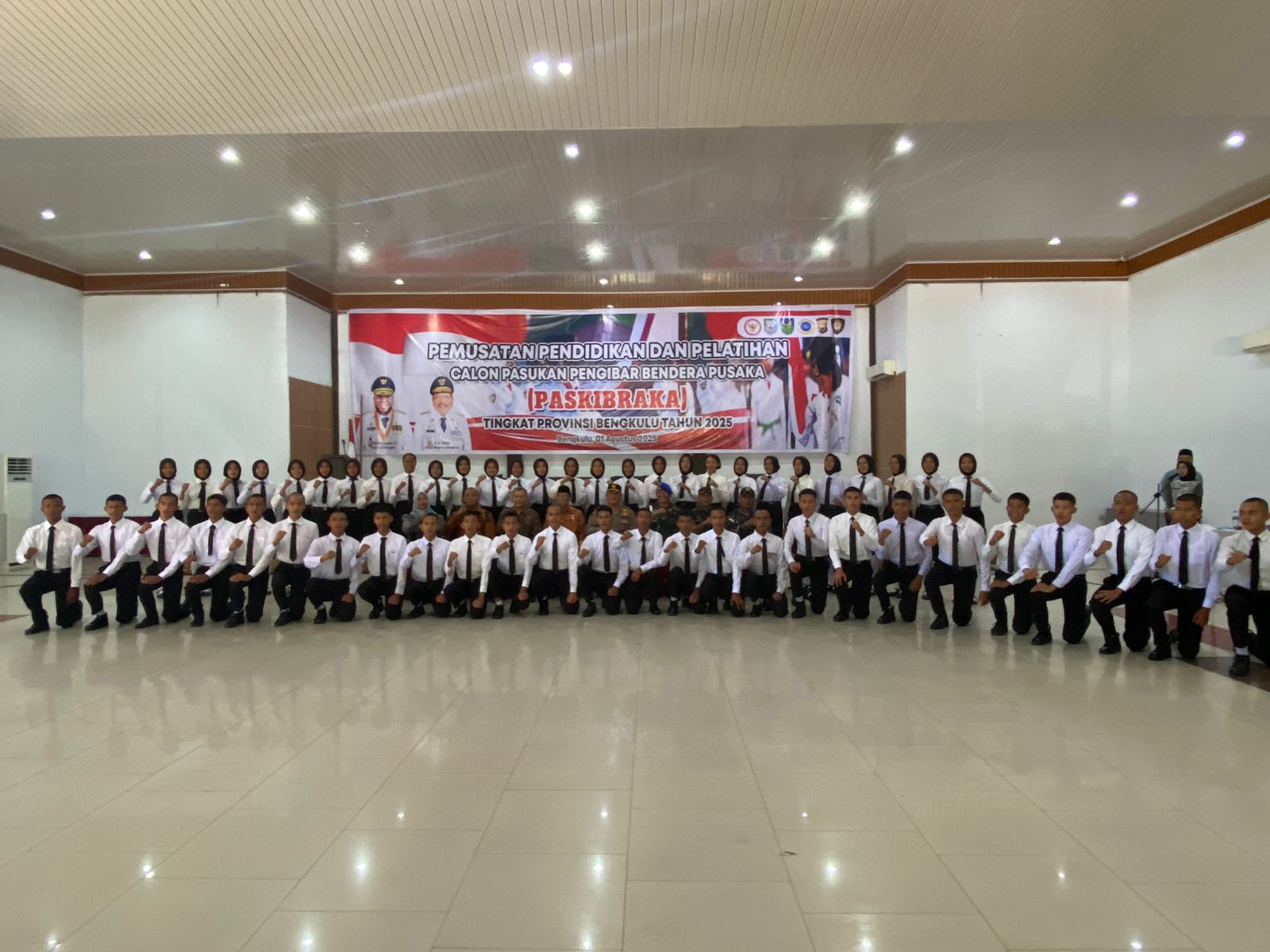 54 Capaskibraka Provinsi Bengkulu Jalani Pusdiklat