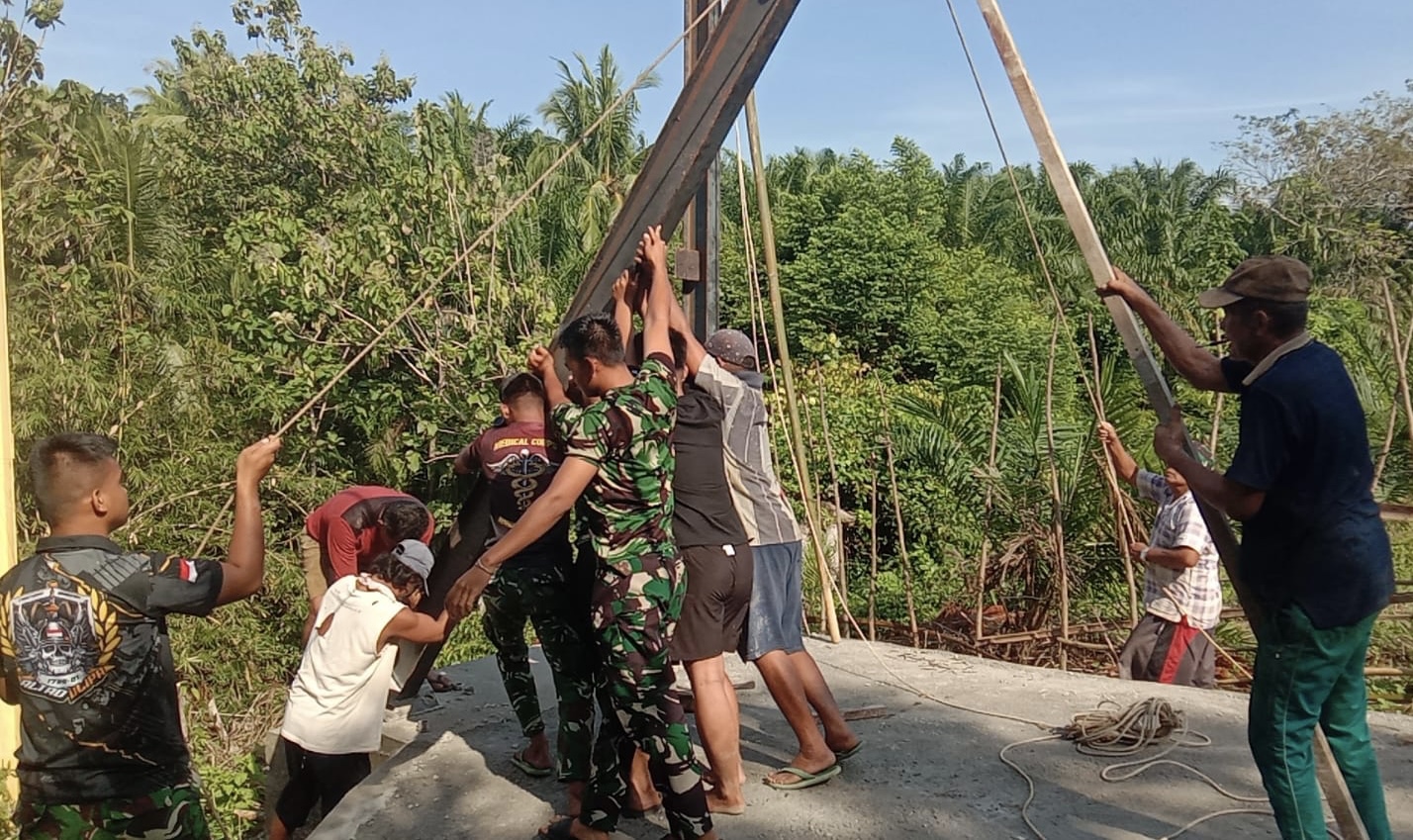 Jembatan Gantung Perintis Garuda Jadi Harapan Baru Warga Cahaya Batin