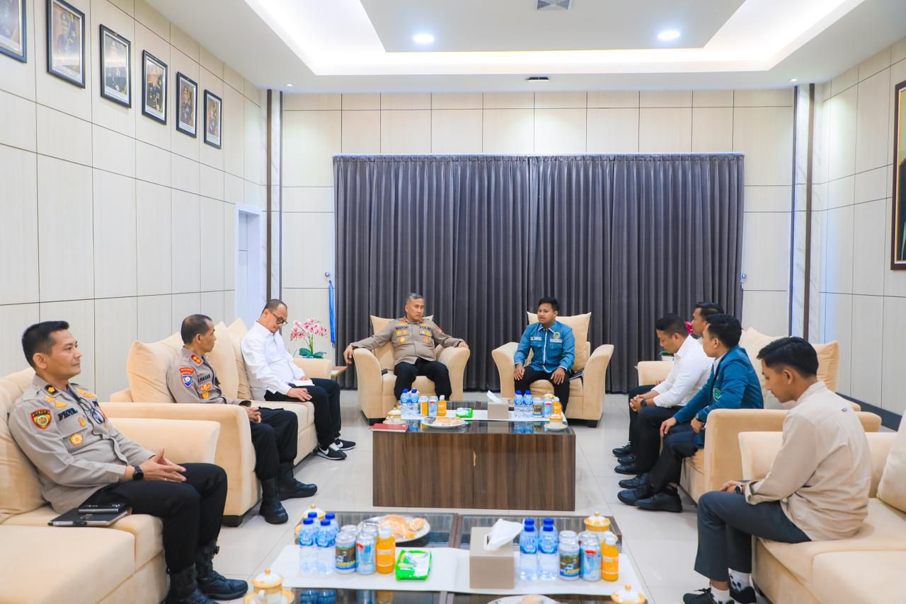 Kapolda Bengkulu Terima Silaturahmi dari Ikatan Pelajar Nahdlatul Ulama Provinsi Bengkulu