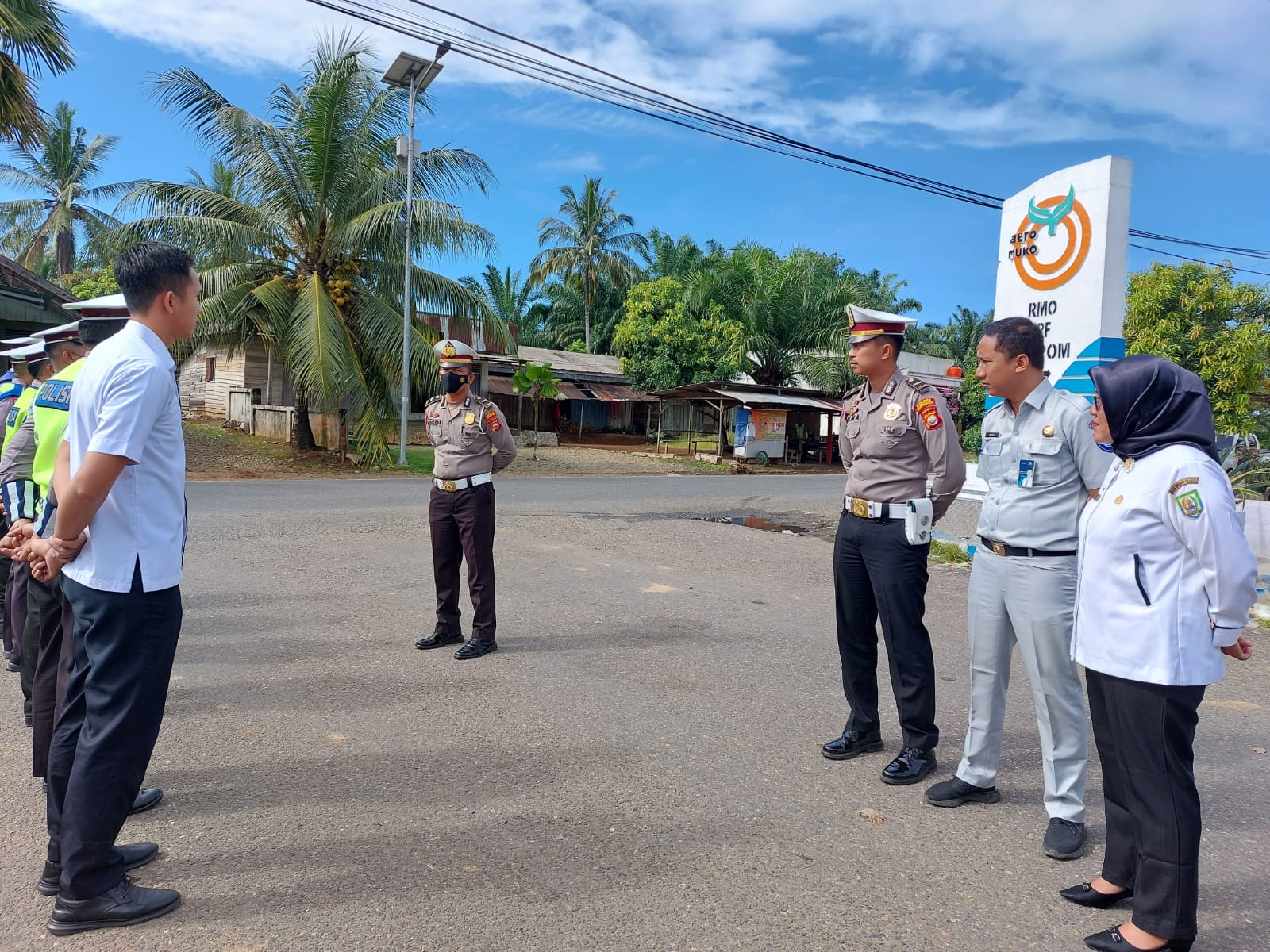 Hari Kedua, Samsat Kabupaten Mukomuko Melakukan Penertiban Kepatuhan Pembayaran Pajak Kendaraan Bermotor