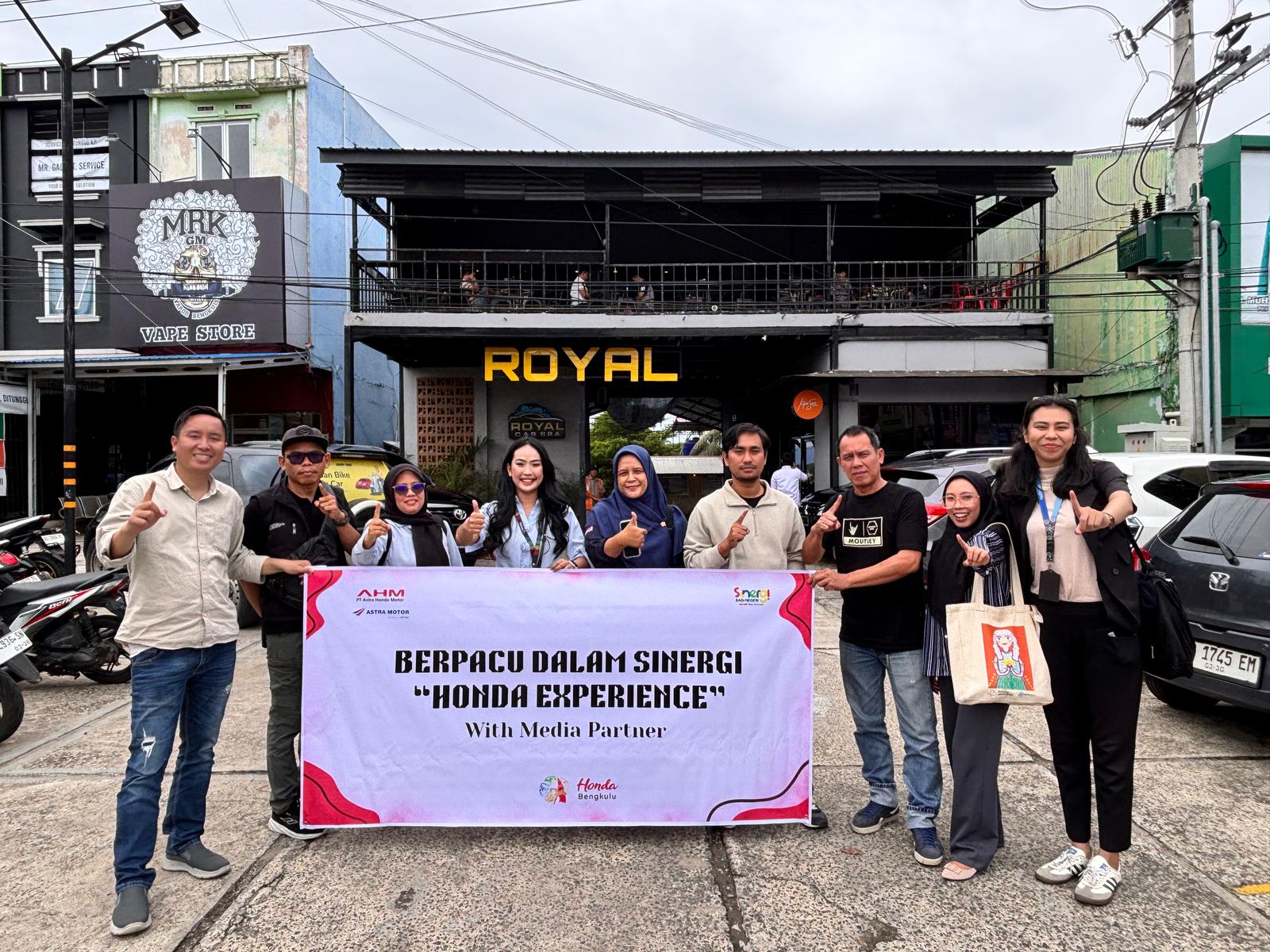 Lewat Honda Experience, Astra Motor Bengkulu Ajak Jurnalis Kenali Proses PDI dan Edukasi Keselamatan