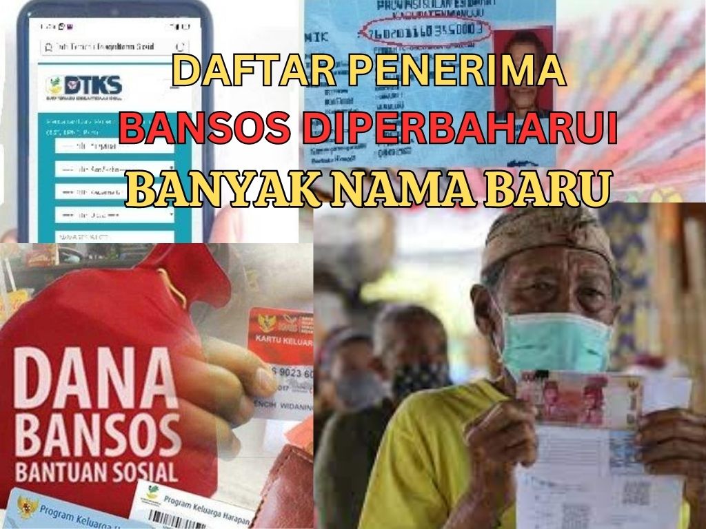 Daftar Penerima Bansos 2023 Diperbarui Kemensos, Banyak Nama Penerima Baru