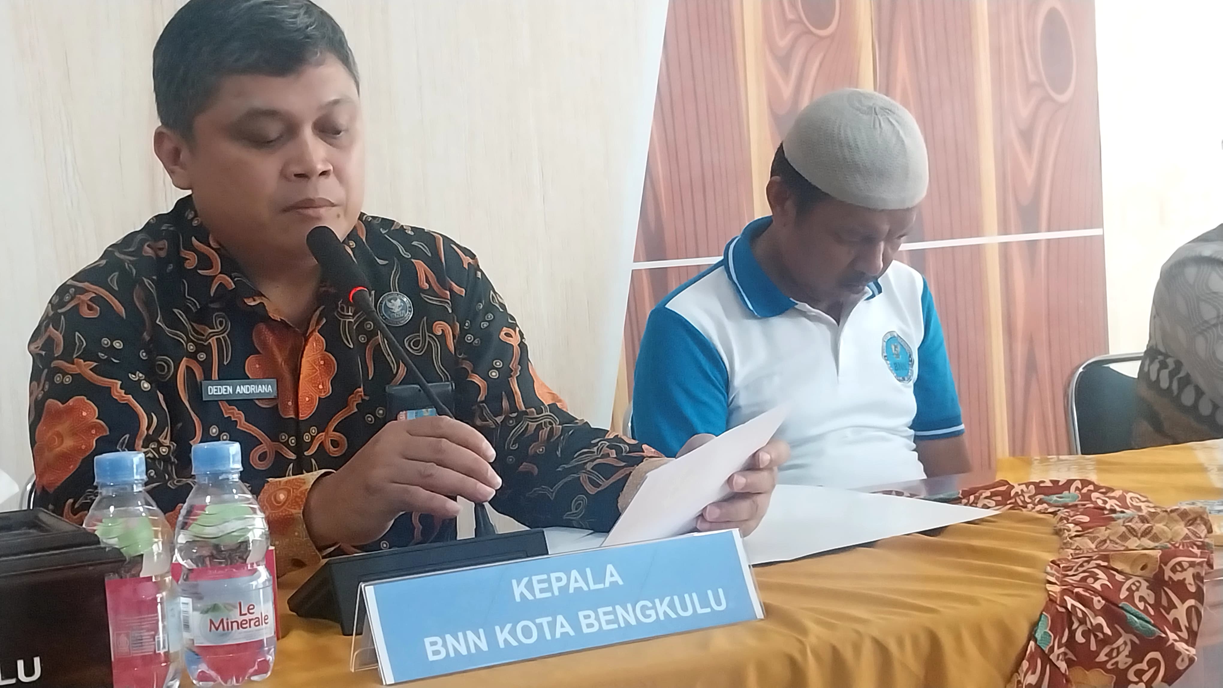 BNNK Bengkulu Terima Rehabilitasi Gratis Bagi Pencandu Narkoba