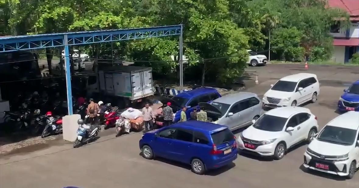 Pajak Belum Dibayar, Sejumlah Kendaraan Dinas Pemkot Bengkulu Masih Ditahan