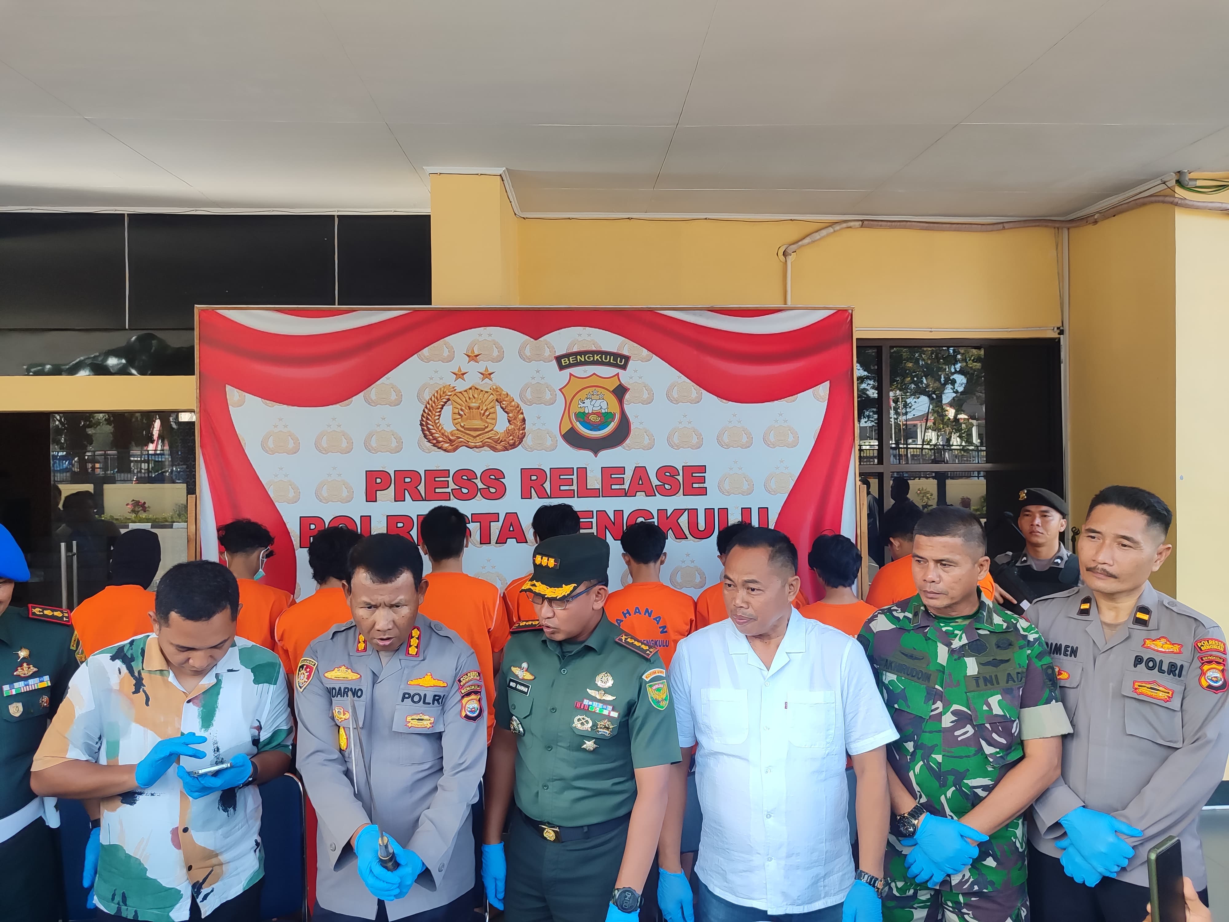 Salah Sasaran! 9 Remaja Jadi Tersangka Penyerangan Jukir RS DKT Bengkulu, Hendak Tawuran Berujung Kriminal