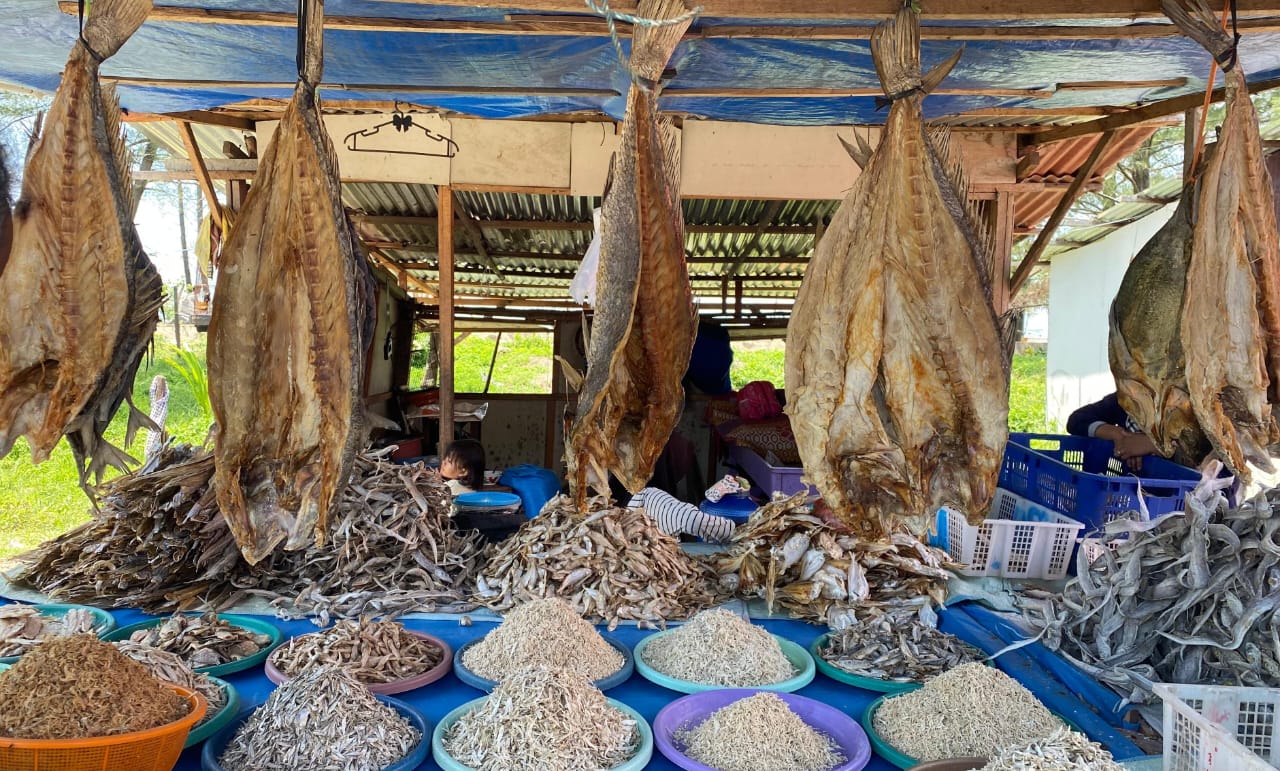 Nelayan Pasar Bengkulu Produksi Ikan Kering Berkualitas Dengan Cara Tradisional