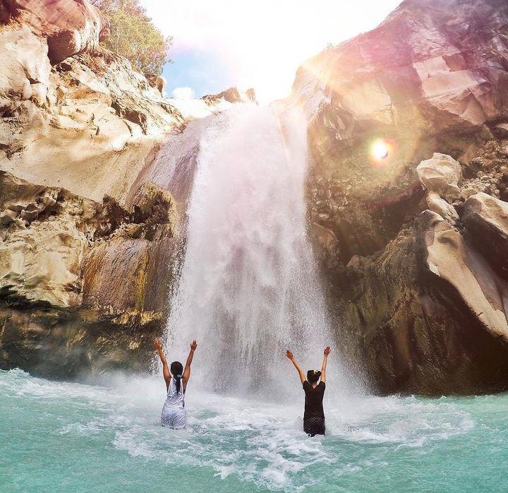 Keindahan Air Terjun Mangku Sakti Ala Grand Canyon di Nusa Tenggara Timur