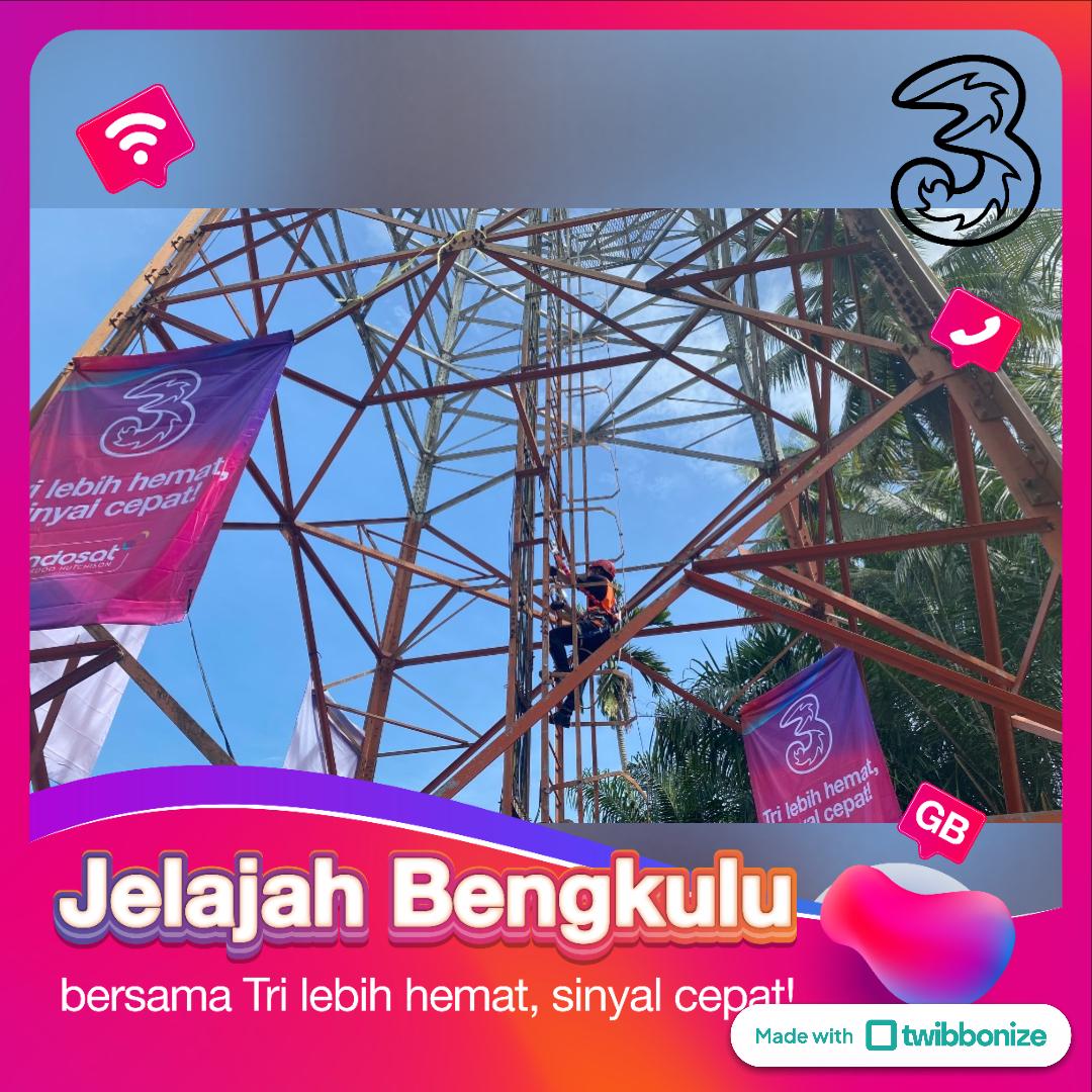 Tri Perkuat Jaringan Digital di Bengkulu, Hadirkan Sinyal Cepat dan Jangkauan Luas hingga ke Pelosok