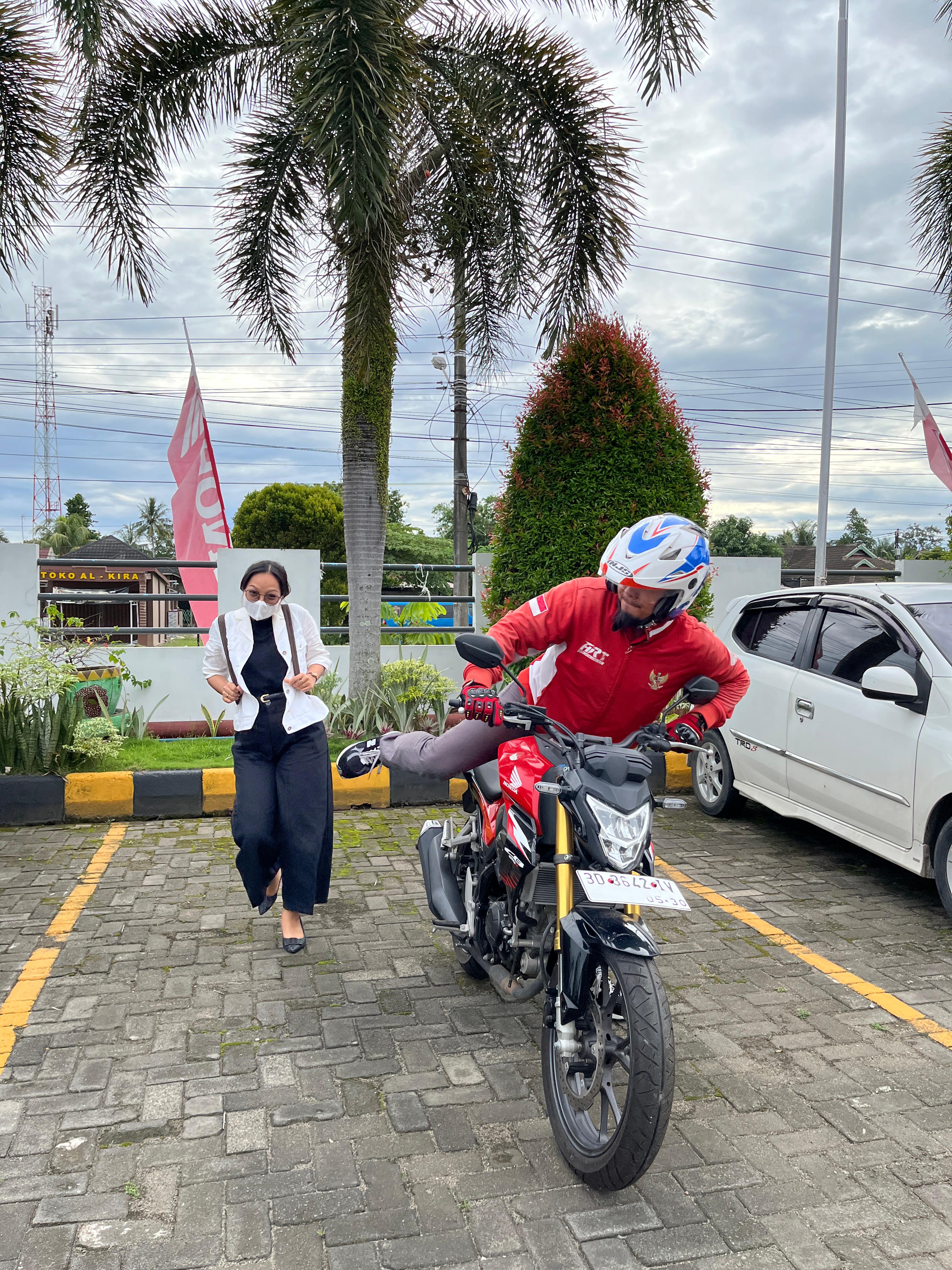 Naik Turun Motor Bukan Hal Sepele, Astra Motor Bengkulu Ingatkan Tips Keselamatan