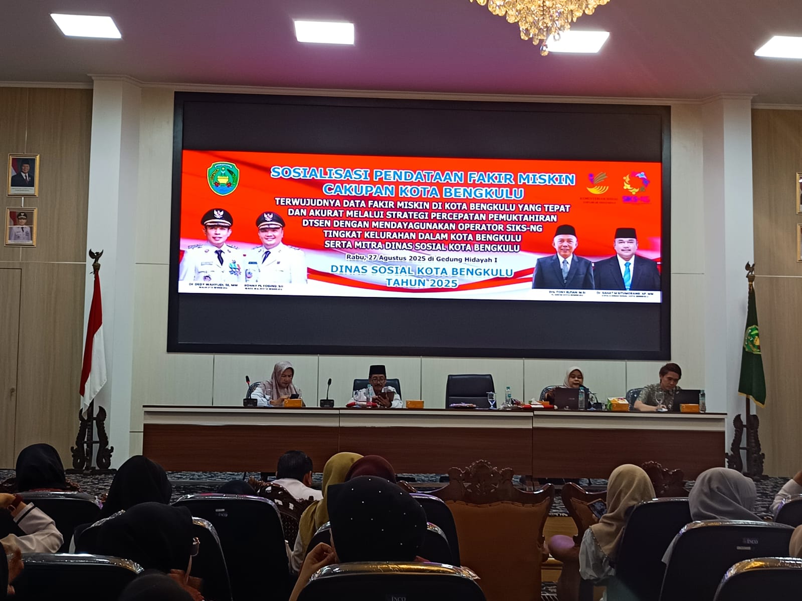Libatkan BPJS dan BPS, Dinsos Bengkulu Ajak Kelurahan Perbarui Data Kemiskinan
