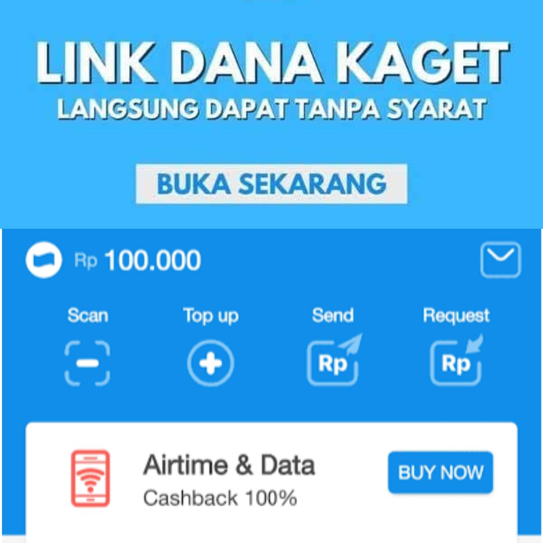 Ayo Klaim Sekarang! Link DANA Kaget Senin 10 April 2023, Ada Saldo Rp 100 Ribu