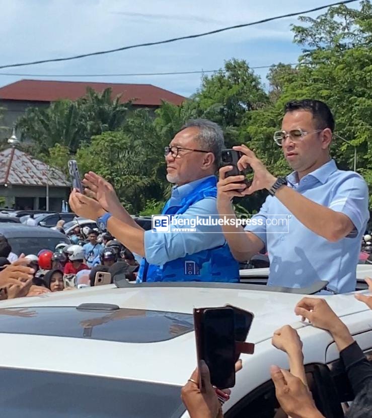 Boyong Raffi Ahmad ke Bengkulu, Kampanye Capres No Urut 2 Dipadati Emak-emak dan Gadis Bengkulu