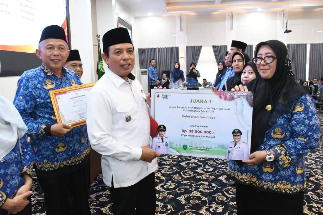 Pemkot Bengkulu Umumkan Pemenang Lomba Gerakan Bengkulu BISA 2025