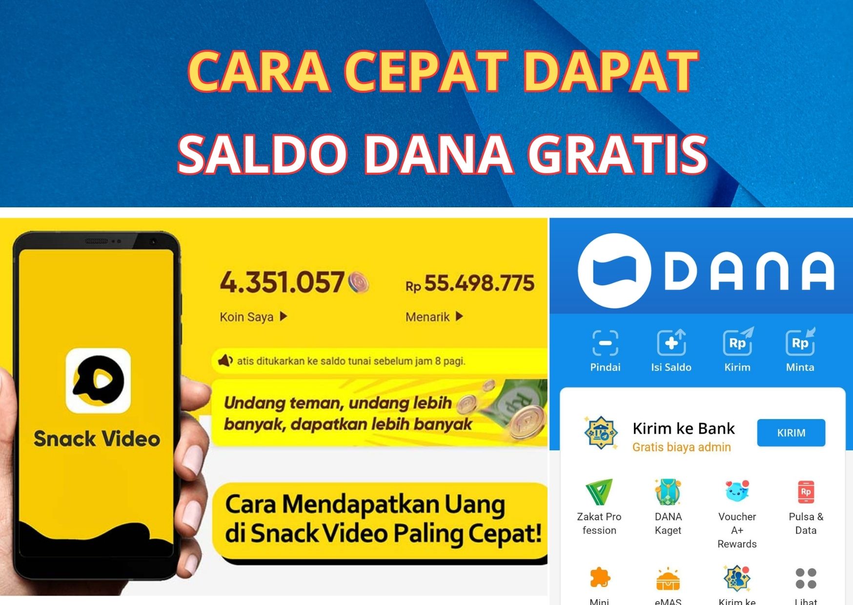 Cara Cepat Dapat Saldo DANA Gratis Rp200.000: Instal Segera Aplikasi ini