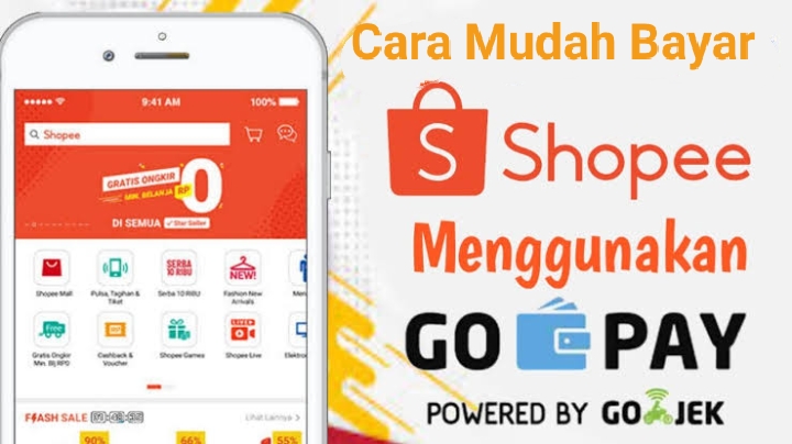 Cara Mudah Bayar Shopee Lewat Gopay, Dilengkapi Syarat, Minimal Transfer dan Biaya Admin