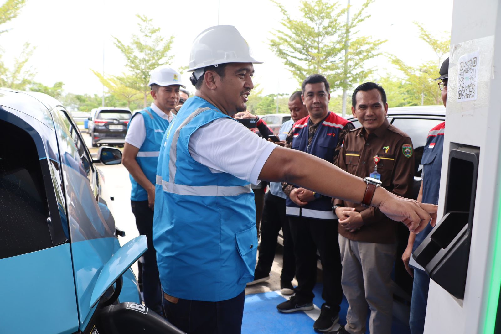 SPKLU Tersedia di Semua Rest Area Jalur Mudik Tol Trans Sumatera-Jawa