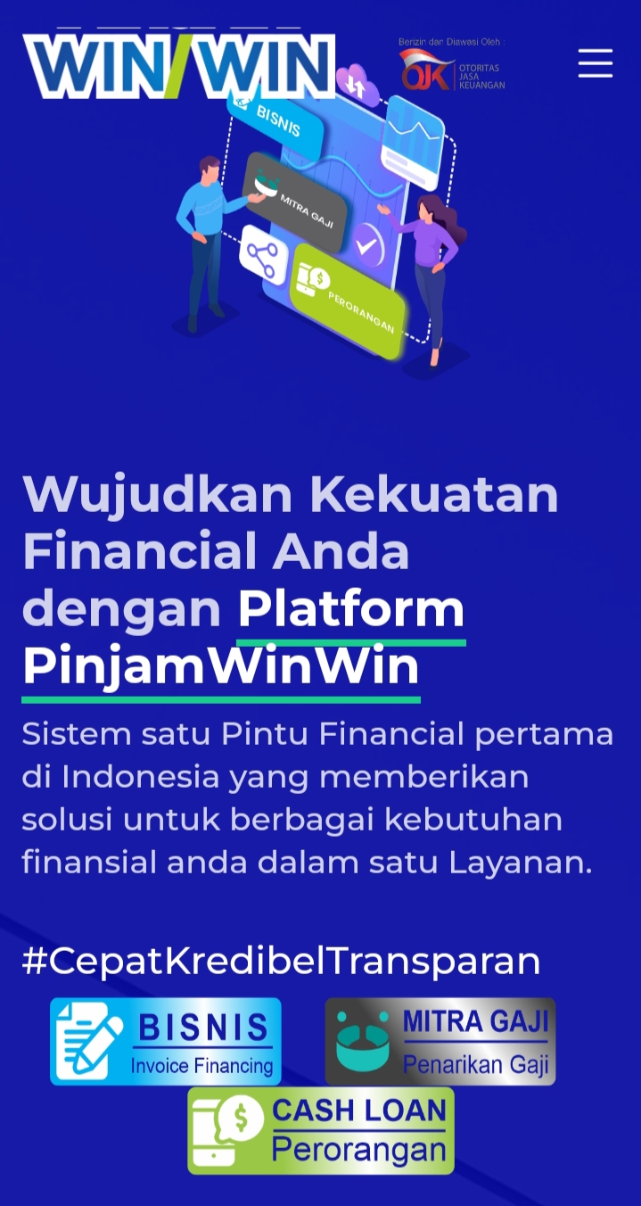 Wujudkan Impian Finansialmu Dengan Platform Pinjol Pinjamwinwin, Bunga Rendah Legal OJK 2023