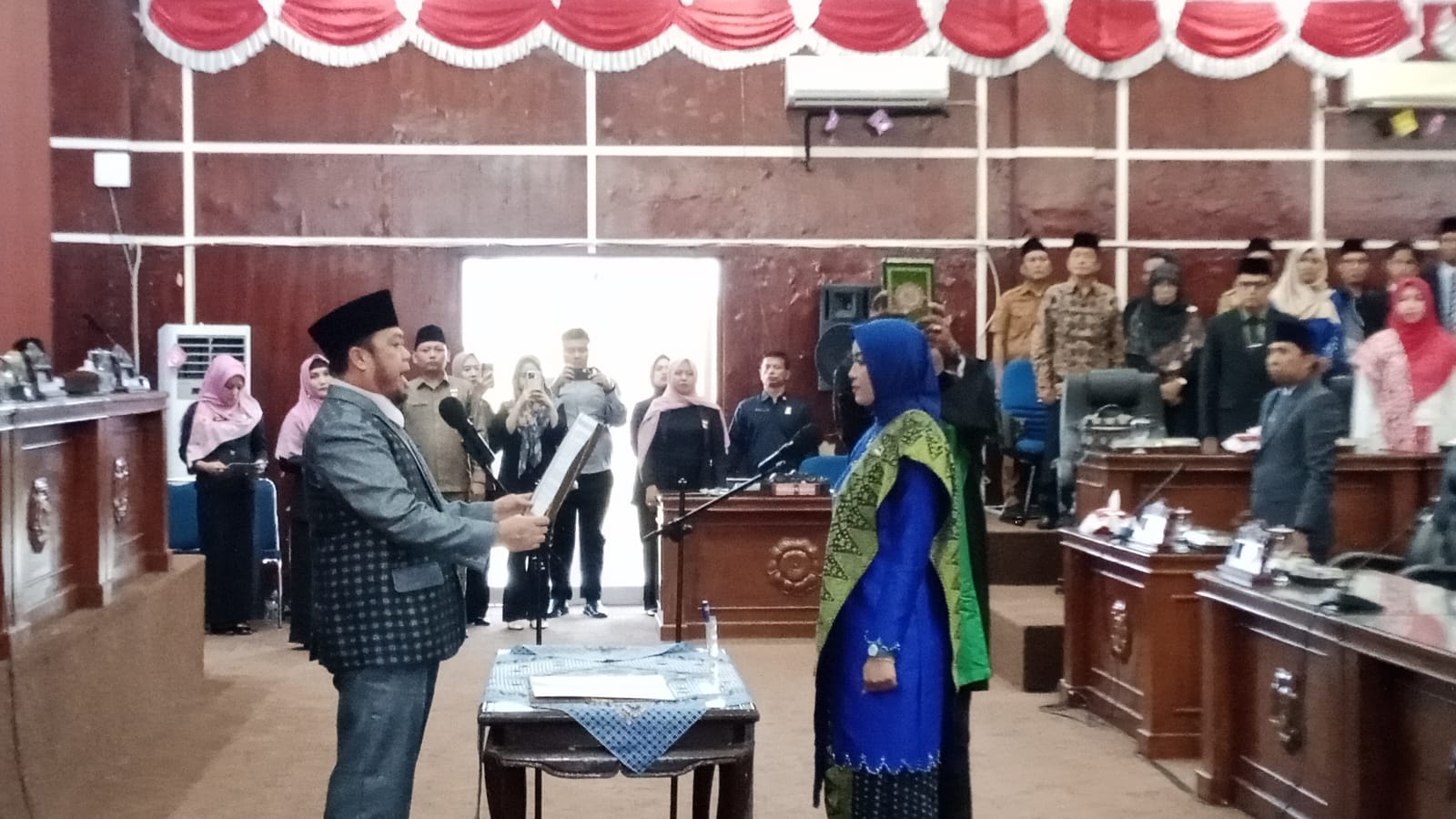 PAW Parizan Harmedi, Husnul Khotimah Dilantik sebagai Anggota DPRD Kota Bengkulu