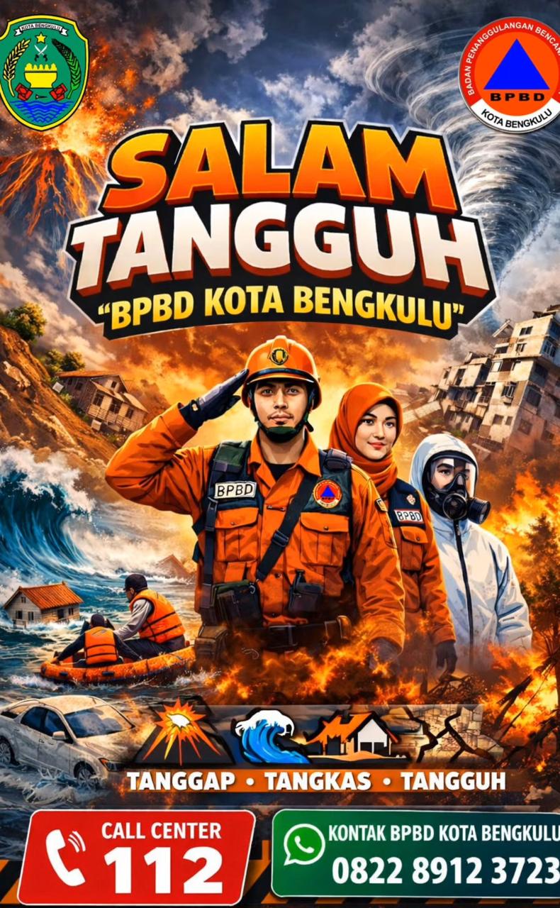 BPBD Kota Bengkulu Bagikan 4 Tips Hadapi Musim Rentan Bencana, Warga Diminta Lebih Waspada