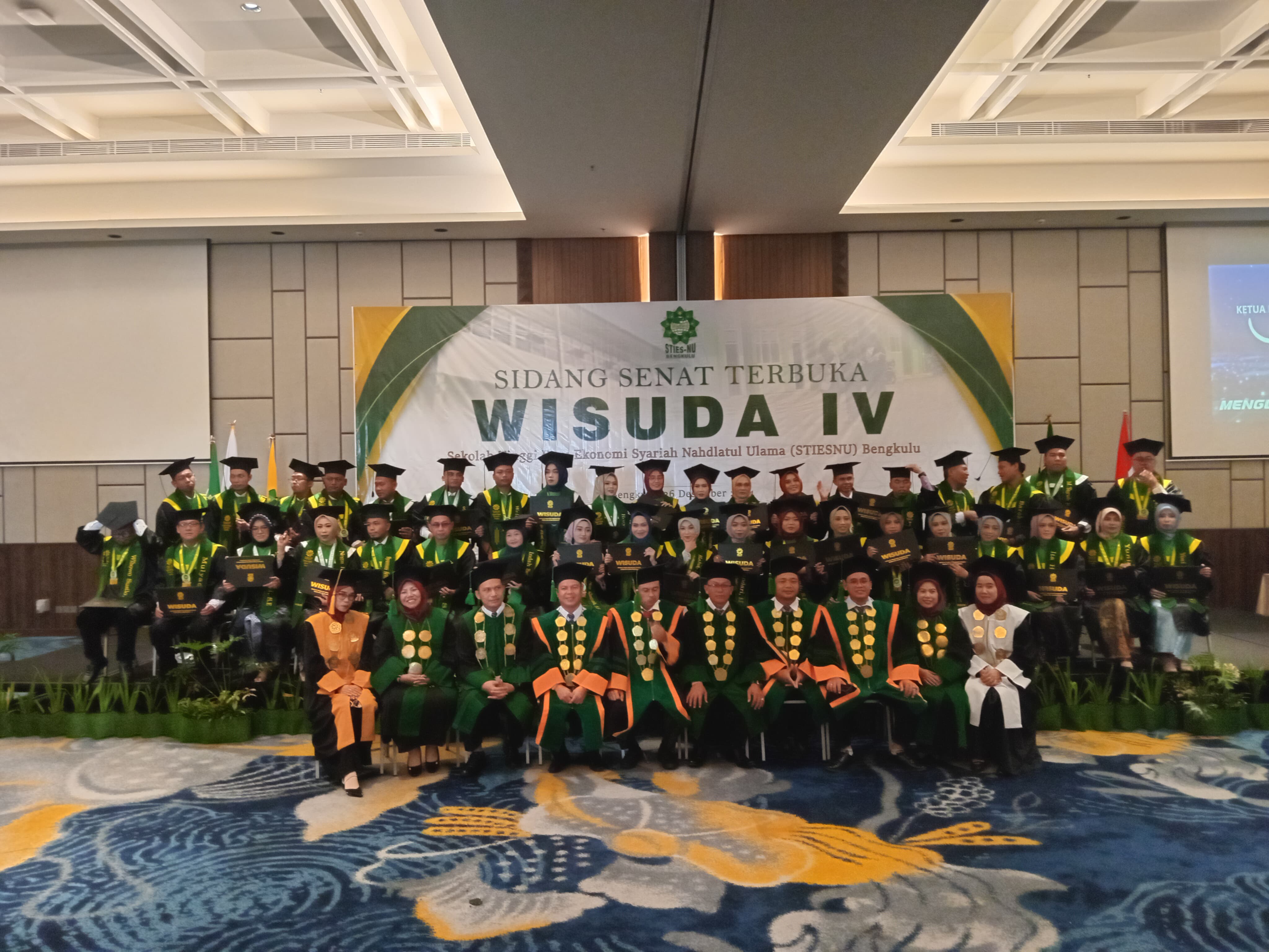 STIESNU Bengkulu Wisuda 38 Mahasiswa, Para Lulusan Diharapkan Dapat Mengambil Peran Strategis