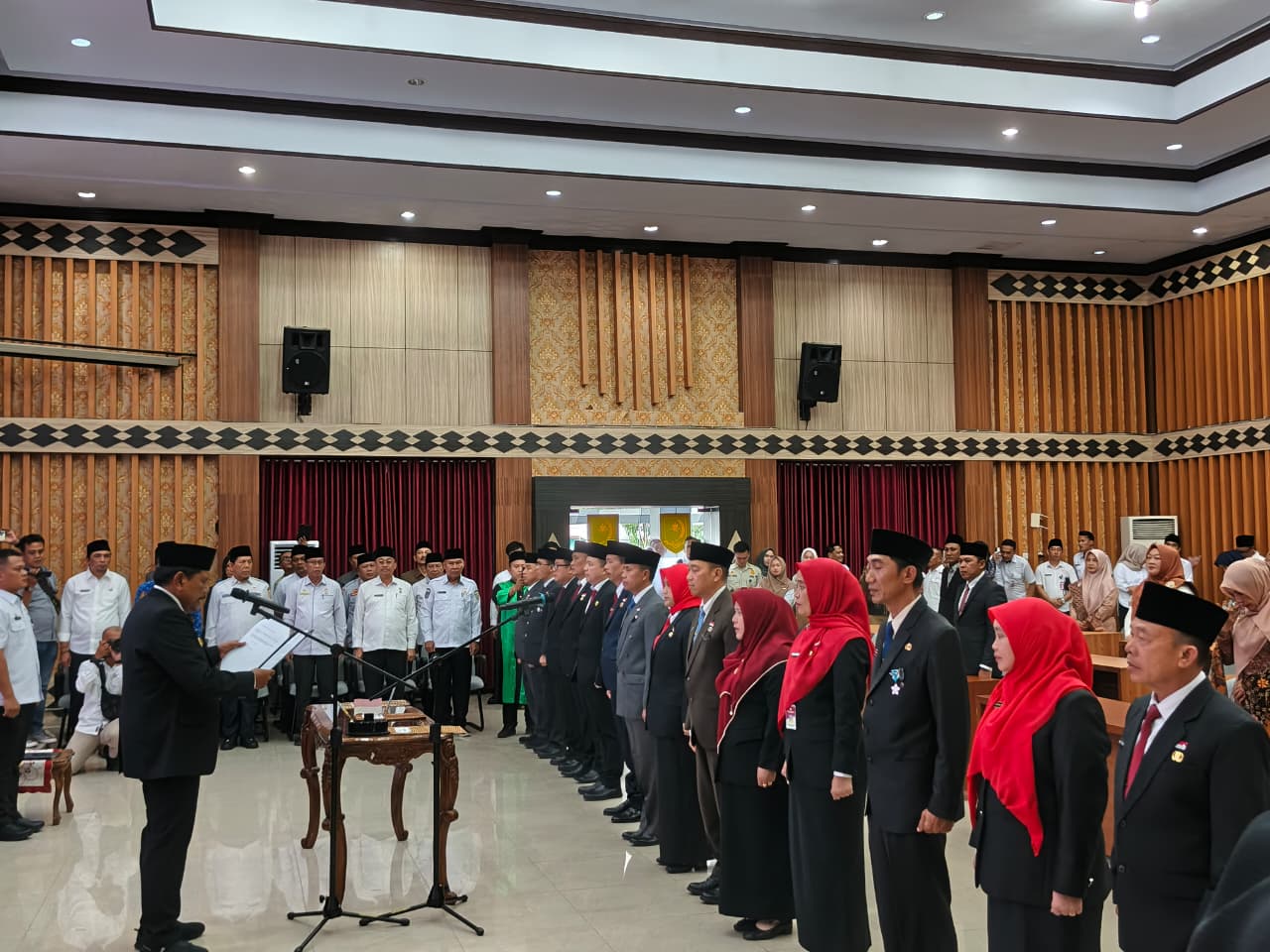 Perkuat Kabinet, Wagub Mian Lantik 14 Kepala OPD Pemprov Bengkulu