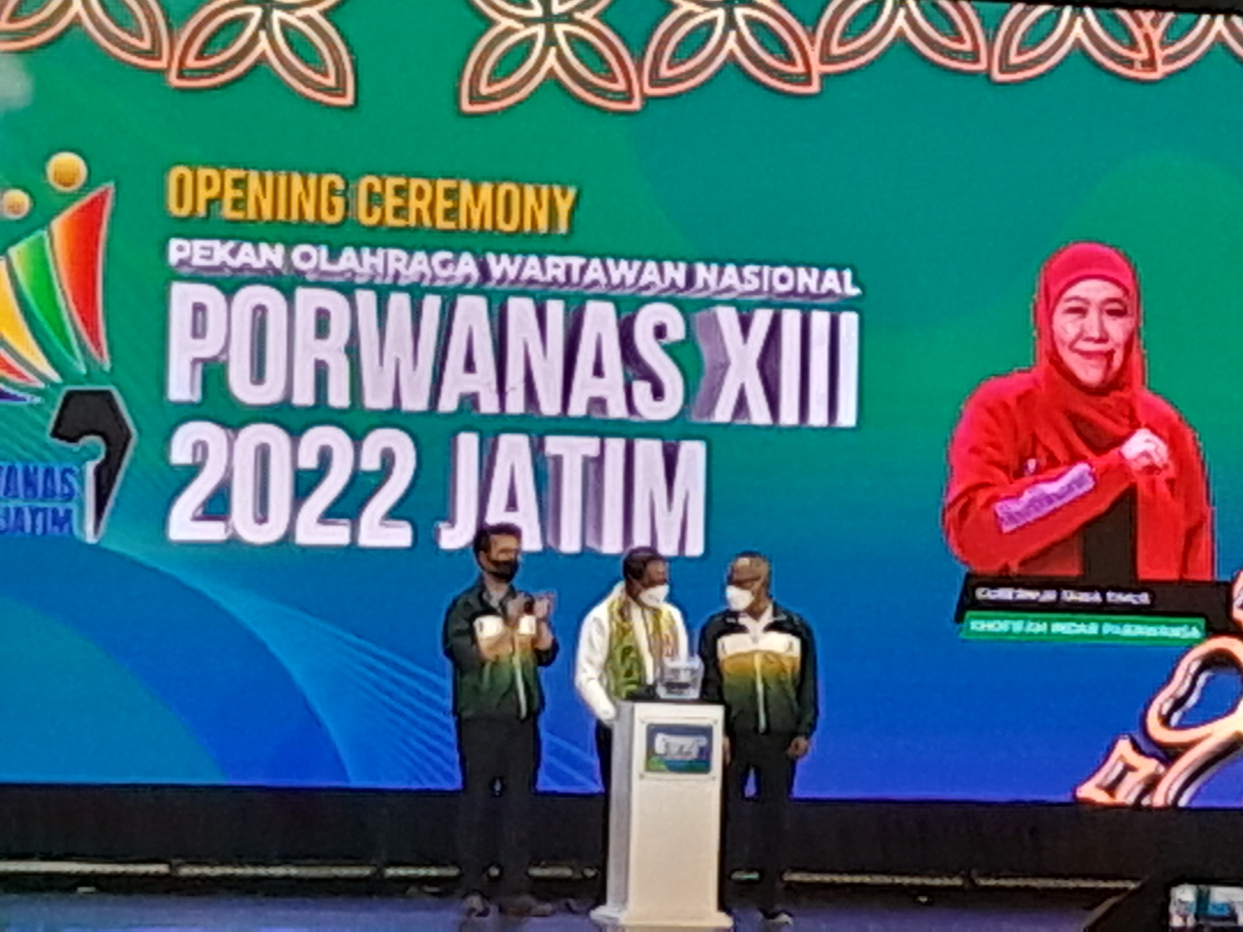 Kontingen Bengkulu Hadiri Open Ceremony PORWANAS Jatim