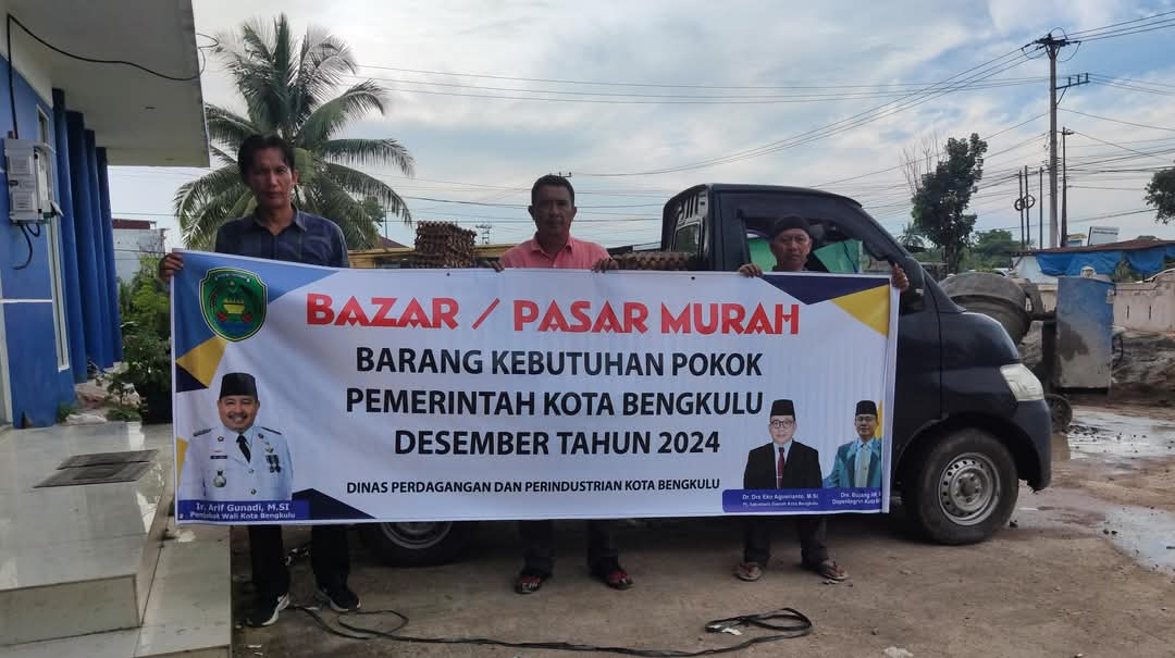 Seminggu Kedepan, Pemkot Bengkulu Mulai Operasi Pasar Murah, Catat Jadwalnya