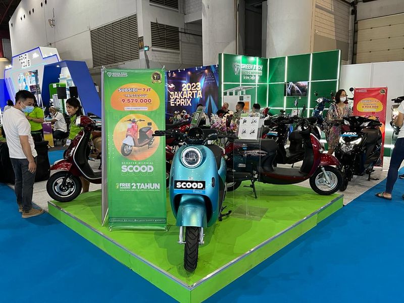 Greentech Unity Tawarkan Motor Listrik Termurah di IMOS 2023