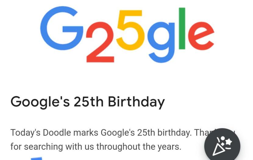 Ini Sejarah Berdirinya Google! Ulang Tahun ke-25 Tahun