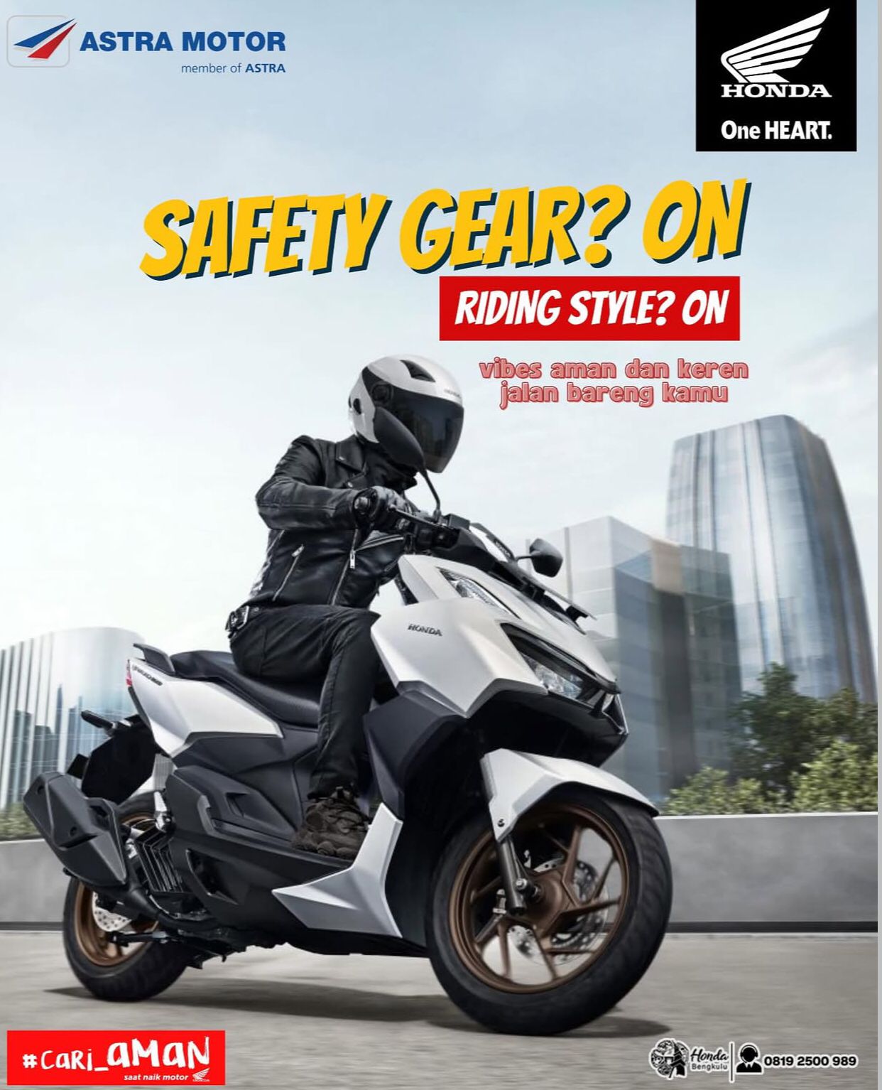 Rider Kekinian Harus Smart: Safety Gear On, Confidence On