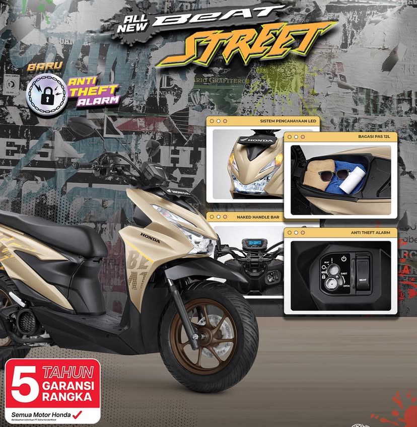 Honda BeAT, Skutik Idaman Anak Muda: Irit, Stylish, dan Lincah