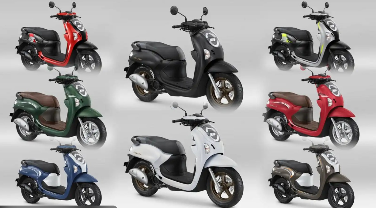 Pilihan Warna Honda Scoopy Semakin Banyak: Auto Curi Perhatian Saat Berkendara di Jalanan