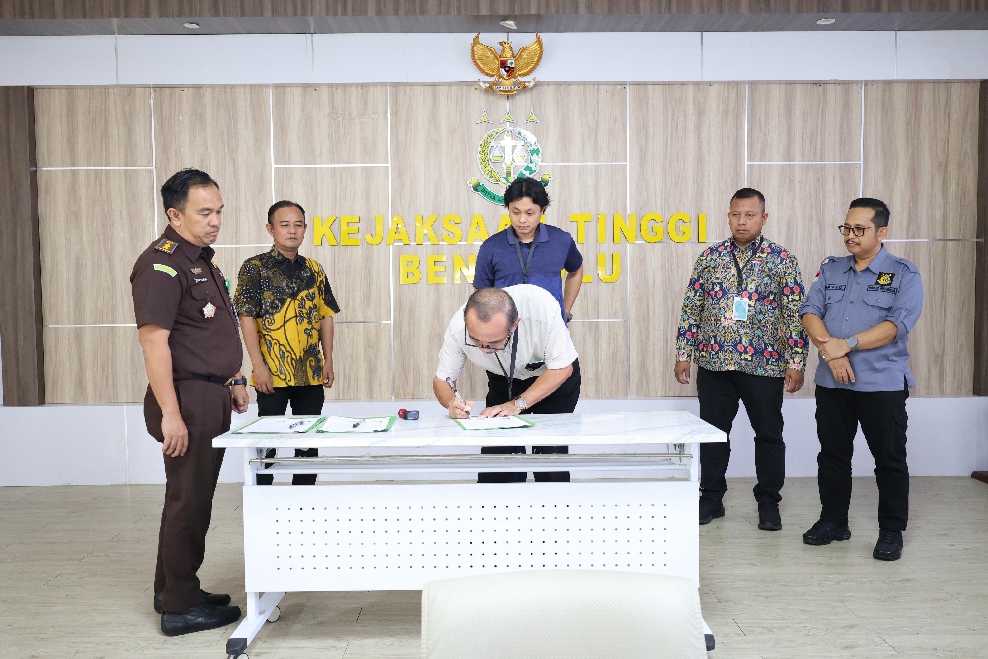 Kejati Bengkulu Teken Fakta Integritas, Kawal Proyek Infrastruktur Rp81 M untuk Kualitas dan Akuntabilitas