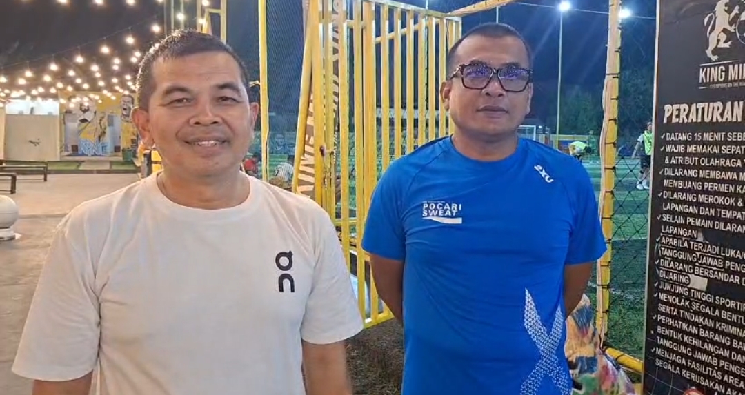 Polresta Bengkulu dan Wartawan Perkuat Sinergi Lewat Minisoccer Bersama