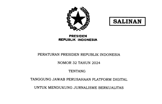 AMSI Sambut Baik Perpres Publishers Rights, Dorong Ekosistem Bisnis Media Jadi Lebih Baik