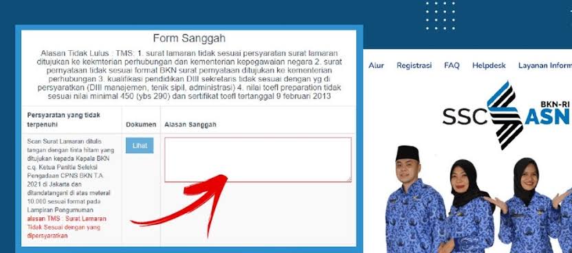 Cara Cek Pengumuman Hasil Sanggah Seleksi Administrasi CPNS dan PPPK 2023