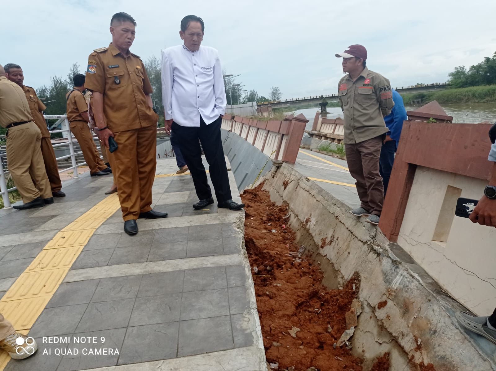 Komisi II DPRD Sidak Kerusakan Bangunan Kota Tuo, Minta APH Turun Tangan