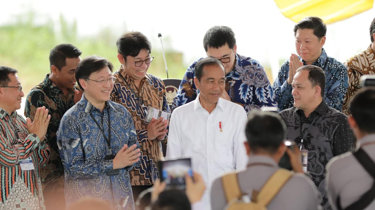 Presiden RI Joko Widodo Resmikan Pembangunan Astra Biz Center-IKN