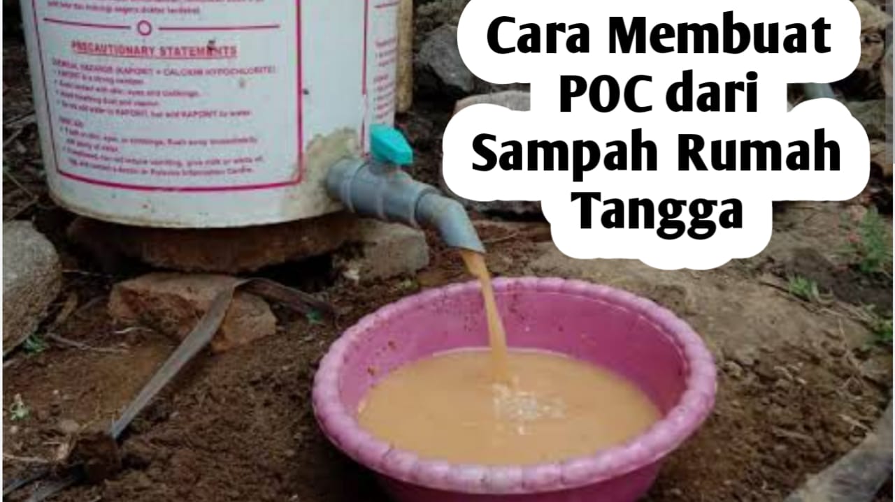 Cara Membuat Pupuk Organik Cair dari Sampah Rumah Tangga