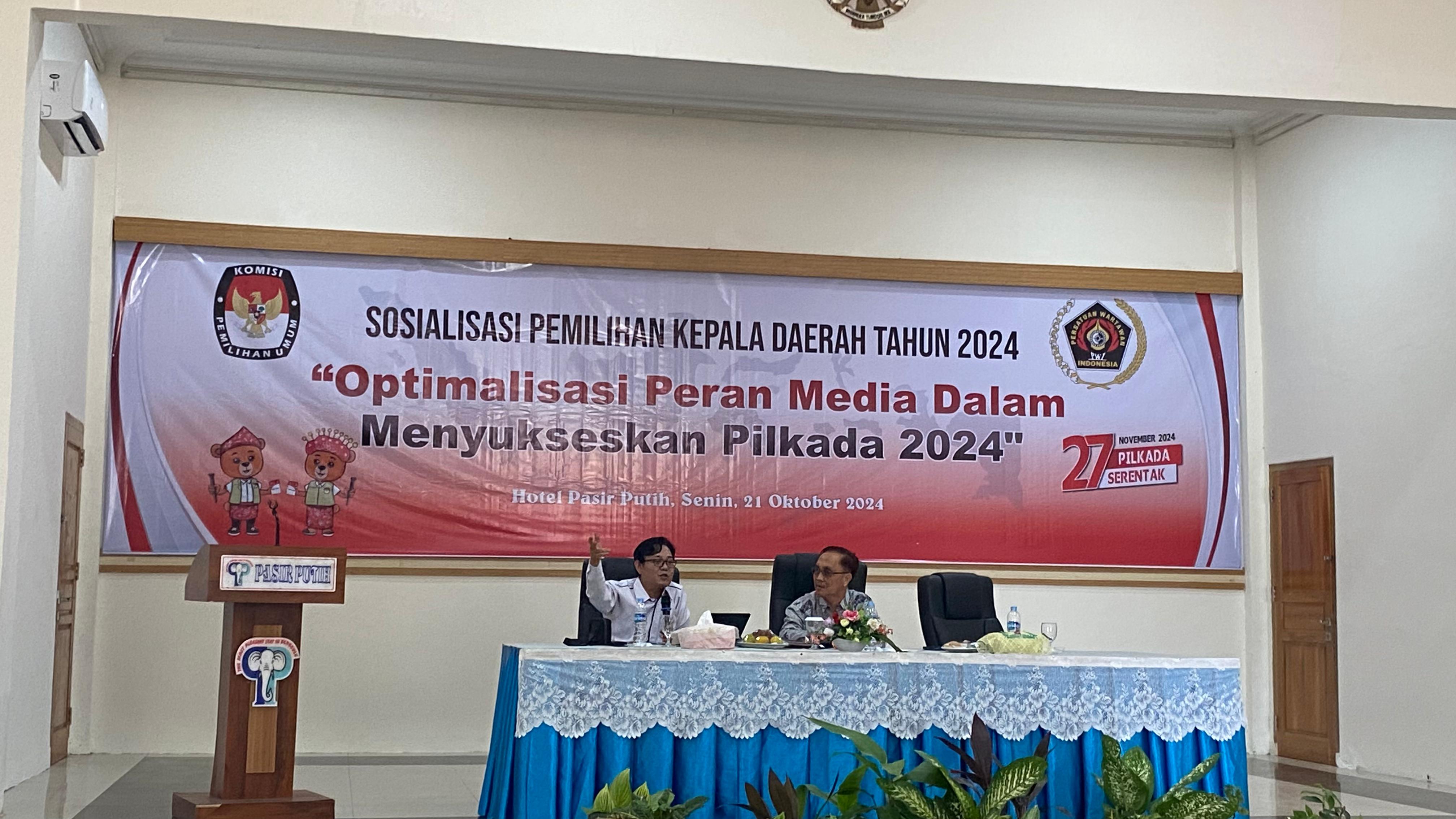 PWI Bengkulu Ajak Media Optimalkan Perannya Dalam Menyampaikan Berita Pilkada yang Akurat dan Faktual